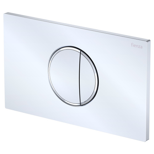 Halo Round Button Flush Plate Chrome [325722]