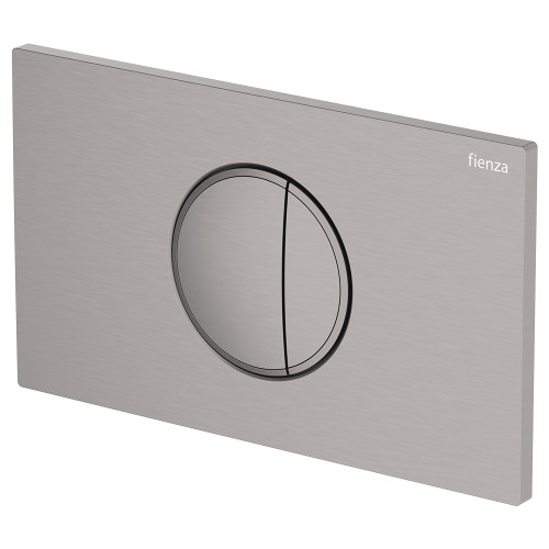 Halo Round Button Flush Plate Gunmetal [325719]