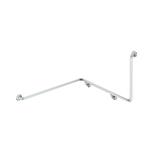 90° Accessible Left-Hand Wrap Around Grab Rail Stainless Steel [326048]