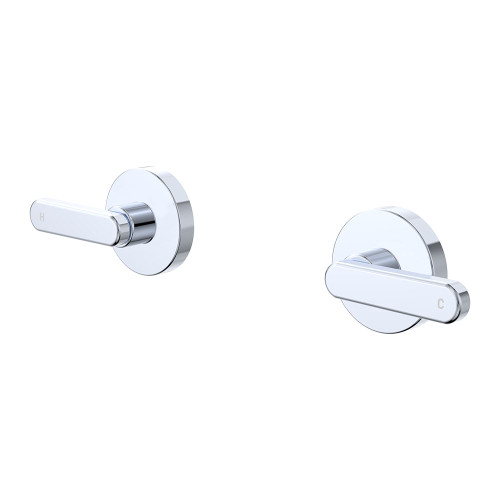 Kaya Lever Wall Taps Chrome [326085]