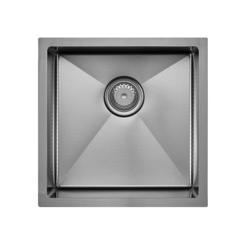 Hana Anti-Scratch 32L Single Kitchen Sink Gunmetal [327253]