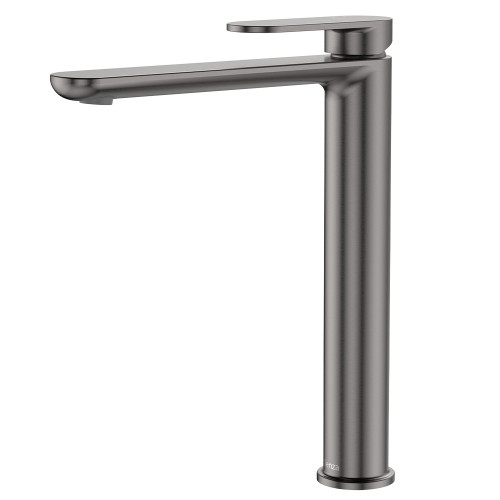 Empire Slim Cold Start Tall Basin Mixer Gunmetal [328334]