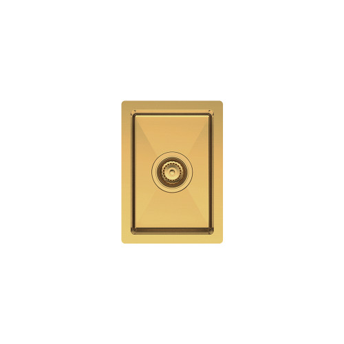 Hana 10L Single Kitchen Sink Rugged Brass [328551]