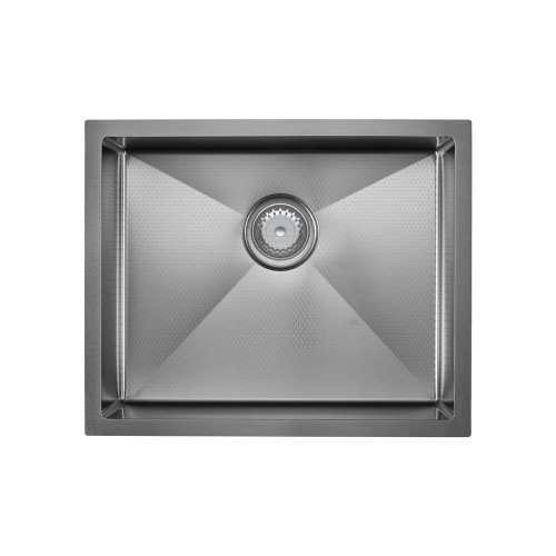 Hana Anti-Scratch 40L Single Kitchen Sink Gunmetal [328552]