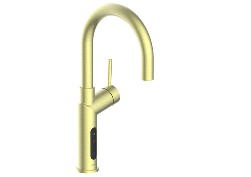 4-in-1 Boiling Ambient Electronic Signature Sink Mixer Brushed Brass Gold [320724]