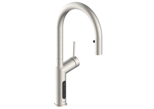 4-in-1 Boiling Ambient Electronic Signature Sink Mixer Pull-Out Brushed Nickel [320722]