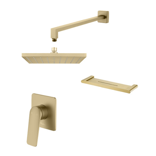 Monaco Shower Bundle Classic Gold [331064]