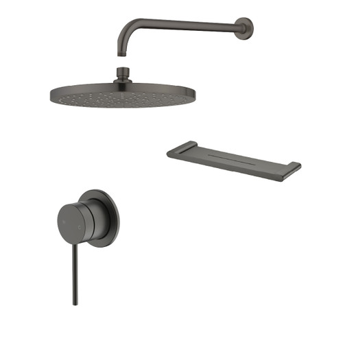 Rome Shower Bundle Gunmetal [331054]