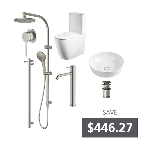 The Ultimate Bathroom Bundle Brushed Nickel [331083]