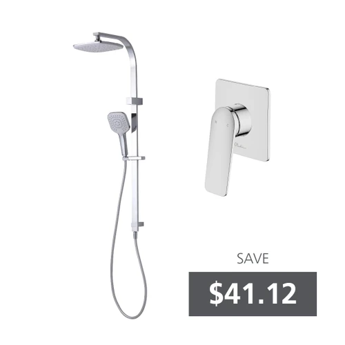 Monaco Dual Shower Bundle Chrome [331075]