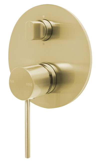 Vivid Slimline SwitchMix Bath or Shower Diverter Mixer Fit-Off Kit Lead Free [331012]