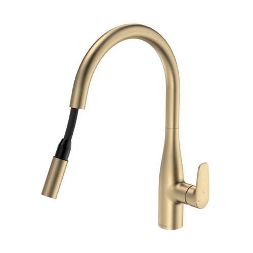 Contura II Pull-Out Sink Mixer Brushed Brass [330906]