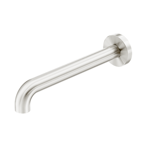 Zen SS316L Round Basin or Bath Spout (Only) 230mm II Brushed Nickel [330936]