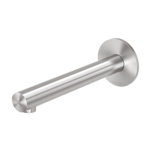 Vivid Slimline Wall Basin or Bath Outlet 180mm 316 Stainless Steel Lead Free [331010]