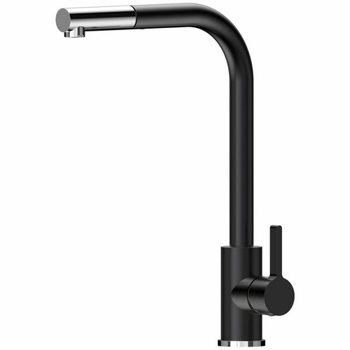Xclaimer Xpressfit Sink Mixer Stainless Steel 3Star Mini Pull-Out Black Polished [192320]