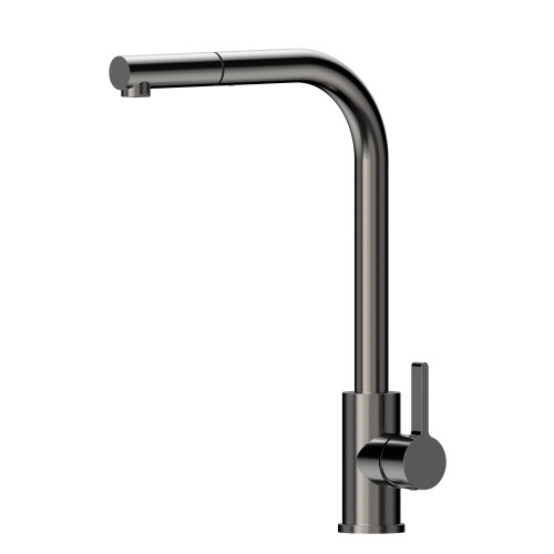 Xclaimer Xpressfit Top Mount Retractable Kitchen Mixer Mini Gunmetal [192321]