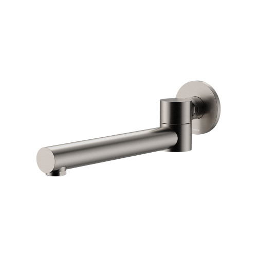 Kaya Swivel Wall Basin or Bath 230mm Outlet Brushed Nickel [331160]