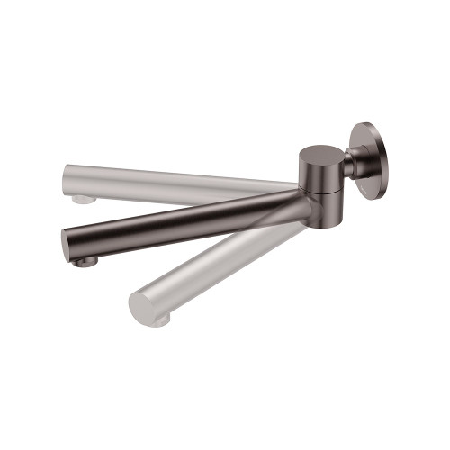 Kaya Swivel Wall Basin or Bath 230mm Outlet Gunmetal [331158]