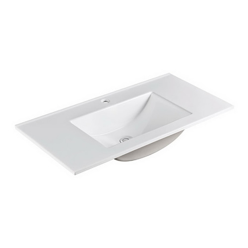 Vanessa 900 Poly-Marble Basin-Top 1 Tap Hole [191868]