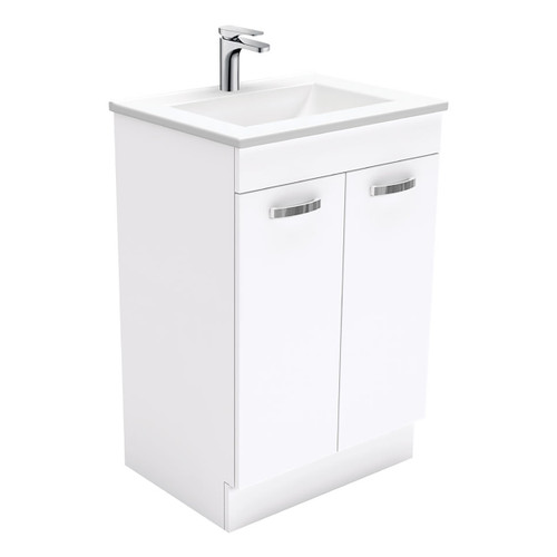 Vanessa Unicab Vanity On Kickboard 600mm 1 Tap Hole [168808]