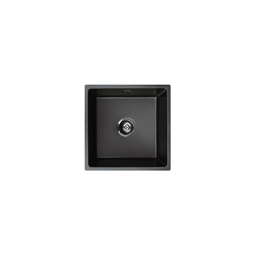 Kuro Granite 29L Single Bowl Kitchen Sink Matte Black [332027]