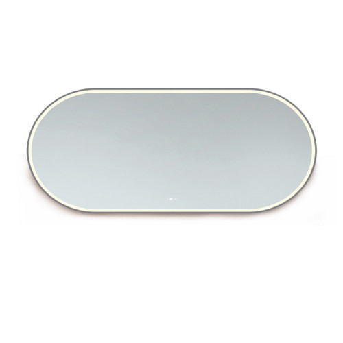 Aura Gunmetal LED Pill Mirror 750 x 1500mm [327507]