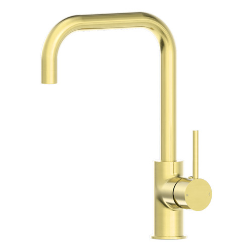 Dolce Kitchen Mixer Square Shape Brushed Gold Lead Free [332457]