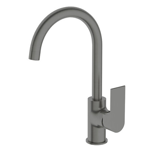Bianca Sink Mixer (Gooseneck Spout) 6Star Gunmetal Lead Free [332415]
