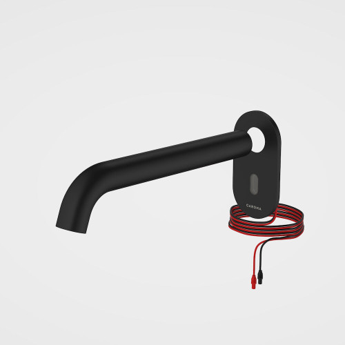 Liano II Sensor 210mm Wall Outlet Trim Kit Matte Black Lead Free [300542]