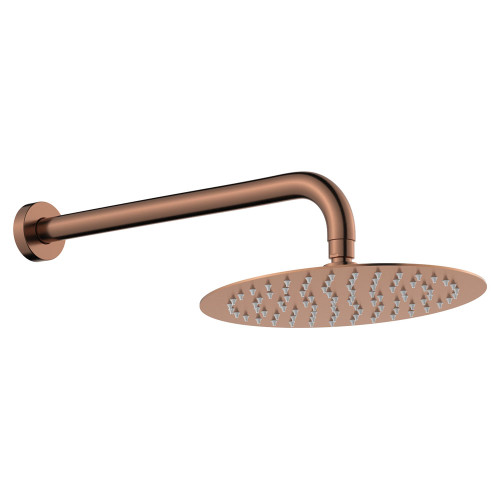 Kaya Shower Arm Set Brushed Copper [301649]