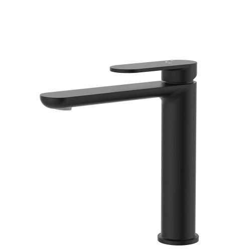 Empire Slim Cold Start Medium Basin Mixer Matte Black [327459]