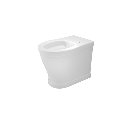 Riviere Cleanflush Wall-Faced Pan Matte White [334402]