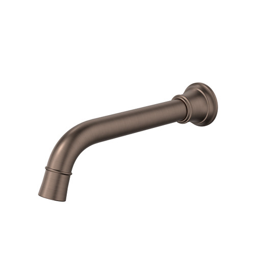 Riviere Wall Basin or Bath Outlet 210mm Brushed Bronze [334407]