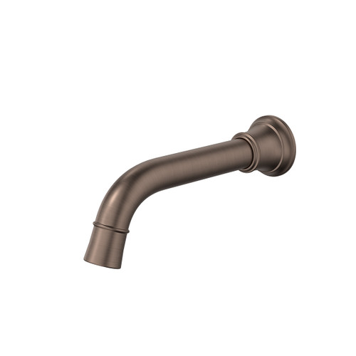Riviere Wall Basin or Bath Outlet 175mm Brushed Bronze [334421]