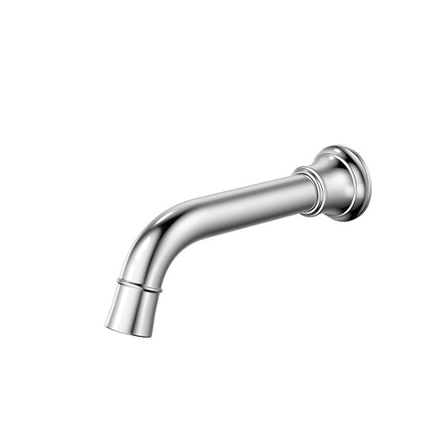 Riviere Wall Basin or Bath Outlet 175mm Chrome [334422]