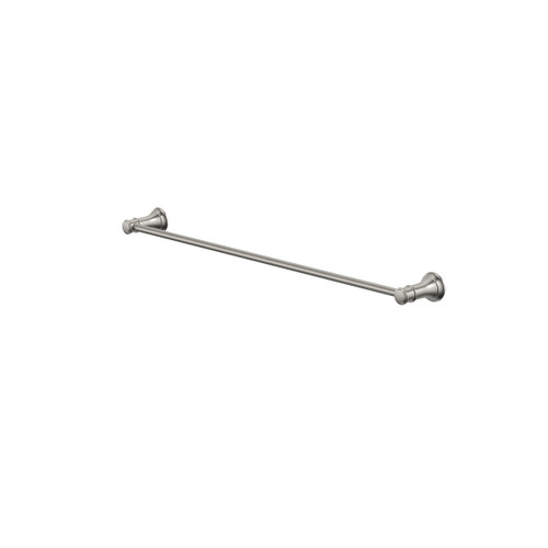 Riviere Single Towel Rail 600mm Brushed Nickel [334416]
