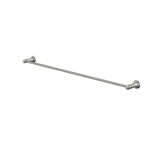 Riviere Single Towel Rail 800mm Brushed Nickel [334420]