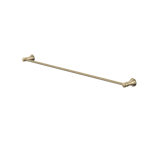 Riviere Single Towel Rail 800mm Brushed Brass [334374]