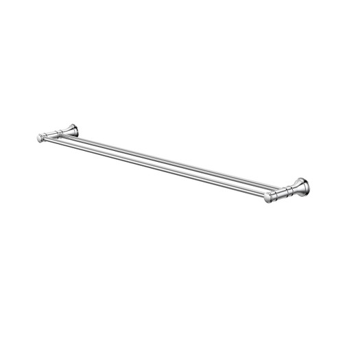 Riviere Double Towel Rail 800mm Chrome [334382]