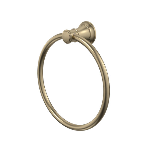 Riviere Towel Ring Brushed Brass [334295]