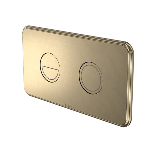 Riviere Invisi II Series Button Brushed Brass [334285]
