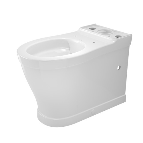 Riviere Cleanflush Wall Faced Close Coupled Bottom Inlet Pan White [334247]