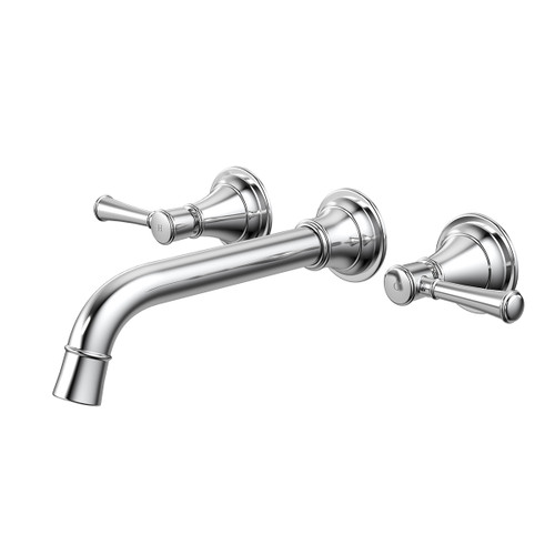 Riviere Wall Basin or Bath Set 210mm Chrome [334256]