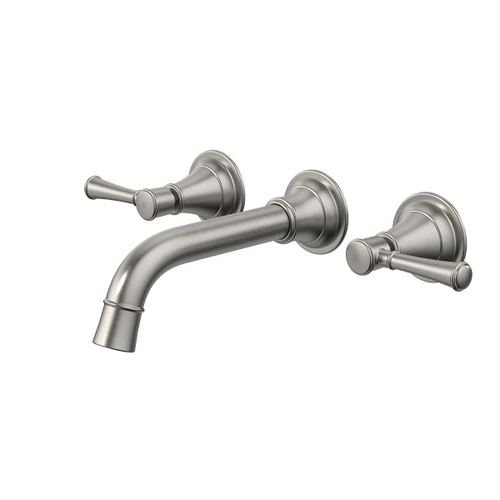 Riviere Wall Basin or Bath Set 175mm Brushed Nickel [334257]