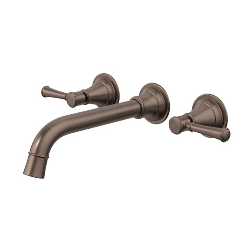 Riviere Wall Basin or Bath Set 210mm Brushed Bronze [334258]