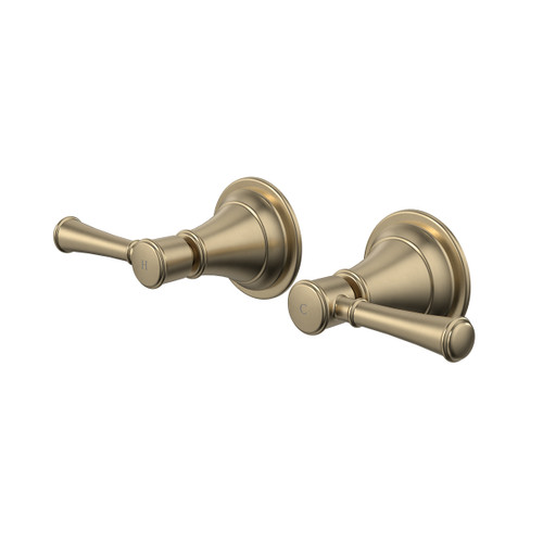 Riviere Wall Top Assemblies Brushed Brass [334431]