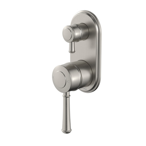 Riviere Bath or Shower Mixer with Diverter Brushed Nickel [334365]