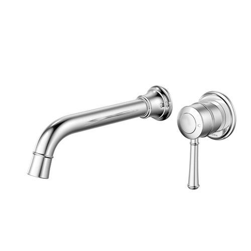 Riviere Wall Basin or Bath Mixer 210mm Chrome [334341]