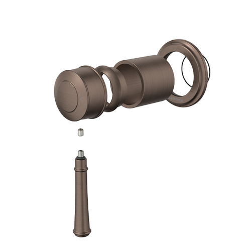 Riviere Bath or Shower Mixer Trim Kit Brushed Bronze [334355]