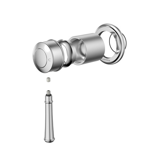 Riviere Bath or Shower Mixer Trim Kit Chrome [334357]